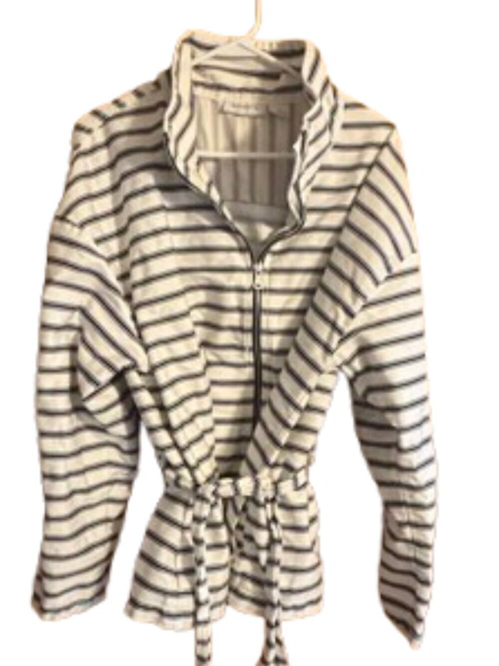 Liz Claiborne Jacket Size XL, Navy & White (C50) - Picture 2 of 5